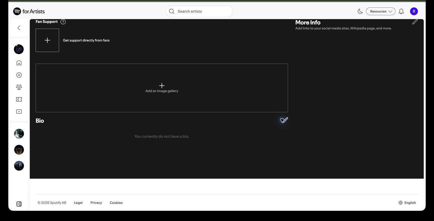 バイオ未登録の表示
